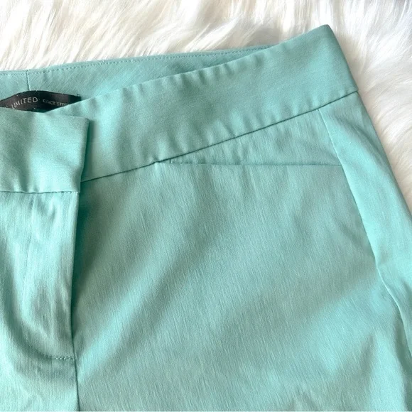 Women’s Shorts | THE LIMITED Mint Green Shorts 12 Cotton Blend - Picture 3 of 6